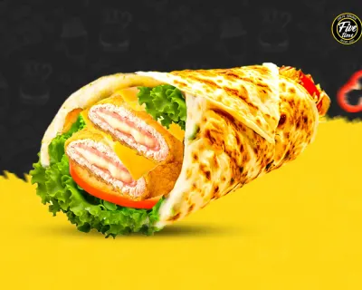 MENU NAAN SANDWICH CHICKEN