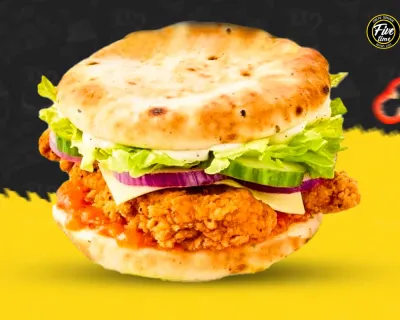 NAAN BURGER CHICKEN 